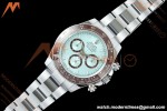 Rolex - Daytona 126506 40mm Gain Weight Brn CER/SS I-Blu/Stk UFO UF4131 Free Sprung | 롤렉스 데이토나 126506 40mm 중량 강화 버전 브라운 세라믹 / 스테인리스 스틸 아이스 블루 스틱 인덱스 다이얼 UFO UF4131 무브먼트 프리 스프렁 밸런스