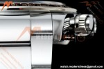 Rolex - Daytona 126506 40mm Gain Weight Brn CER/SS I-Blu/Stk UFO UF4131 Free Sprung | 롤렉스 데이토나 126506 40mm 중량 강화 버전 브라운 세라믹 / 스테인리스 스틸 아이스 블루 스틱 인덱스 다이얼 UFO UF4131 무브먼트 프리 스프렁 밸런스