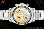 Rolex - Daytona 126506 40mm Gain Weight Brn CER/SS I-Blu/Stk UFO UF4131 Free Sprung | 롤렉스 데이토나 126506 40mm 중량 강화 버전 브라운 세라믹 / 스테인리스 스틸 아이스 블루 스틱 인덱스 다이얼 UFO UF4131 무브먼트 프리 스프렁 밸런스