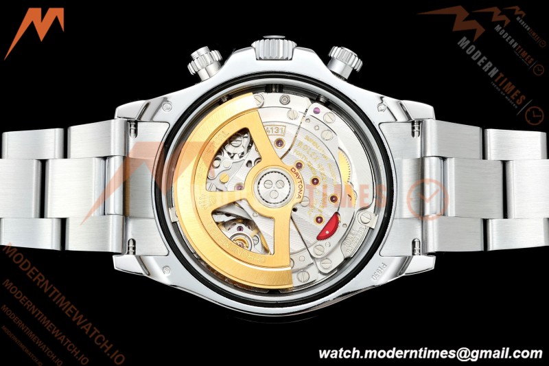 Rolex - Daytona 126506 40mm Gain Weight Brn CER/SS I-Blu/Stk UFO UF4131 Free Sprung | 롤렉스 데이토나 126506 40mm 중량 강화 버전 브라운 세라믹 / 스테인리스 스틸 아이스 블루 스틱 인덱스 다이얼 UFO UF4131 무브먼트 프리 스프렁 밸런스