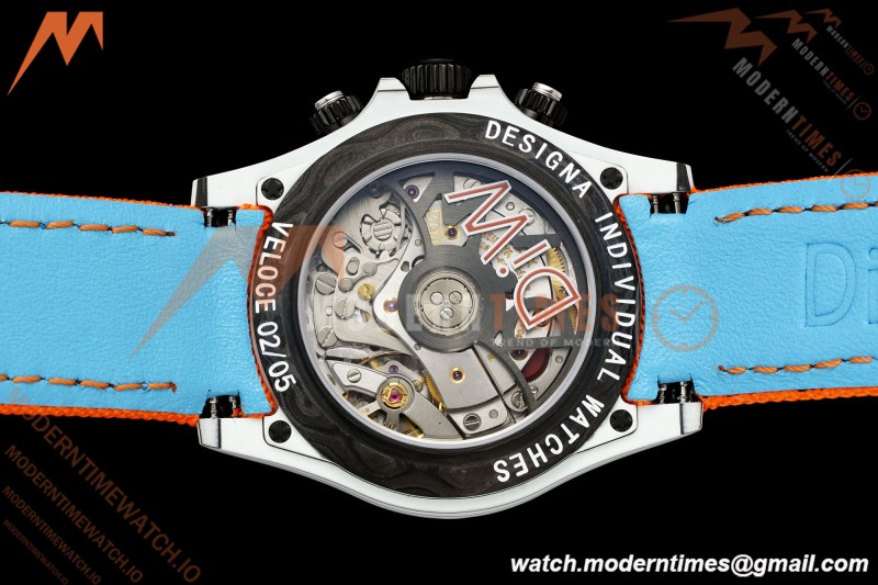 Rolex - Daytona 40mm DiW VELOCE White Carbon Fiber FC/NY Blue Dial Sonic SA4130