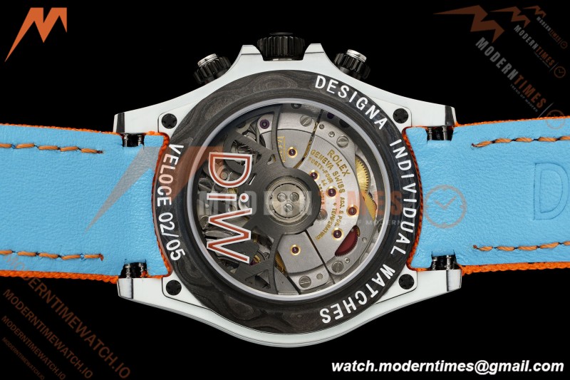 Rolex - Daytona 40mm DiW VELOCE White Carbon Fiber FC/NY Blue Dial Sonic SA4130
