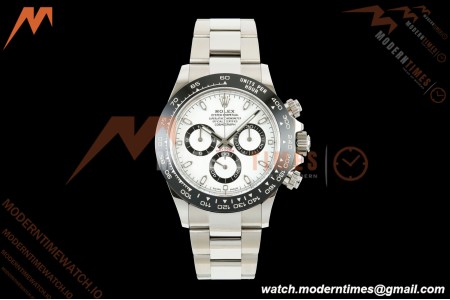 Rolex - Daytona Panda 116500LN 40mm CER 904L SS/SS White Dial VF DD4130