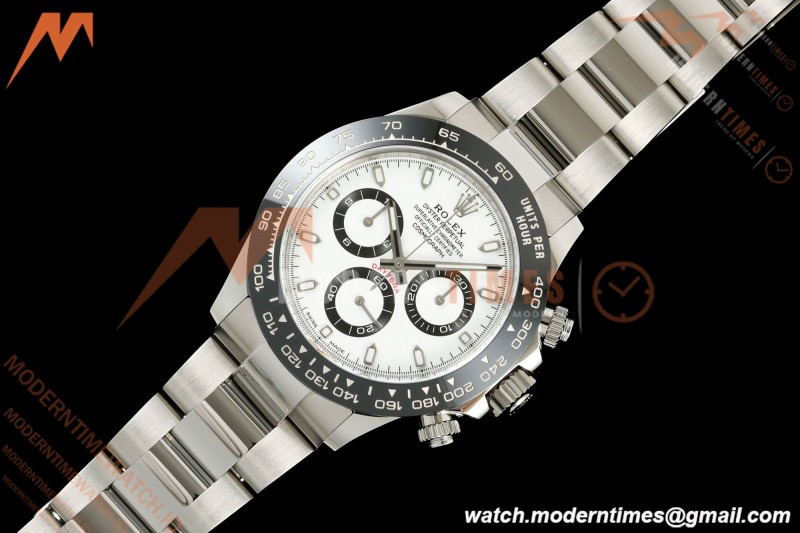 Rolex - Daytona Panda 116500LN 40mm CER 904L SS/SS White Dial VF DD4130