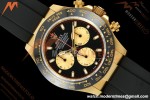 Rolex - Daytona 116518LN Paul Newman 40mm Gain Weight CER/YG/RU BLK/YG 3CF DD4130 Mod