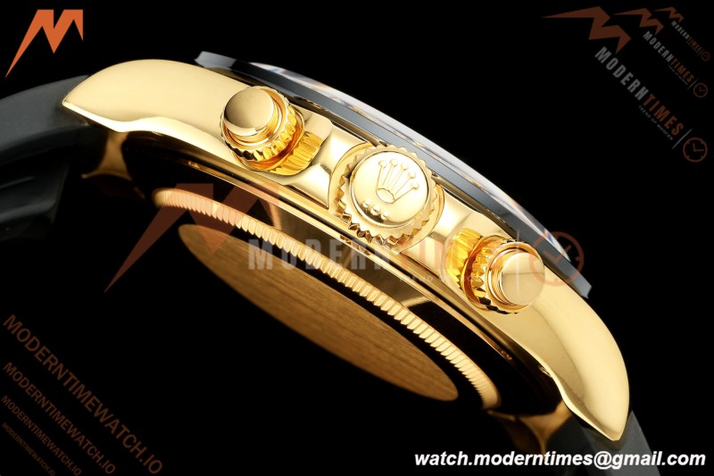 Rolex - Daytona 116518LN Paul Newman 40mm Gain Weight CER/YG/RU BLK/YG 3CF DD4130 Mod