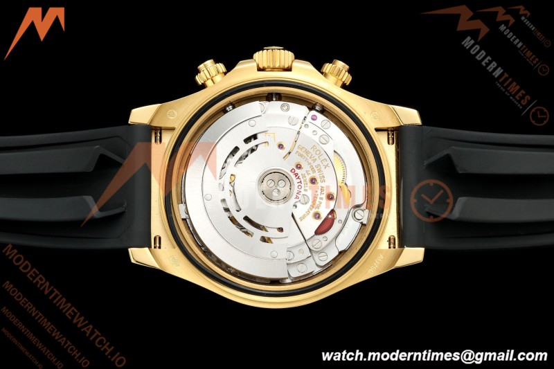 Rolex - Daytona 116518LN Paul Newman 40mm Gain Weight CER/YG/RU BLK/YG 3CF DD4130 Mod