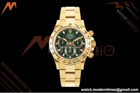 Rolex - Daytona 116508 Gain Weight 40mm 904L YG/YG Grn/Stk VSF DD4130 | Rolex - Daytona 116508 무게 증가 40mm 904L YG/YG 그린/스톡 VSF DD4130