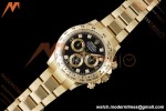 Rolex - Daytona 116508 40mm Gain Weight YG/YG Blk/Gold/Diam AVF DD4130