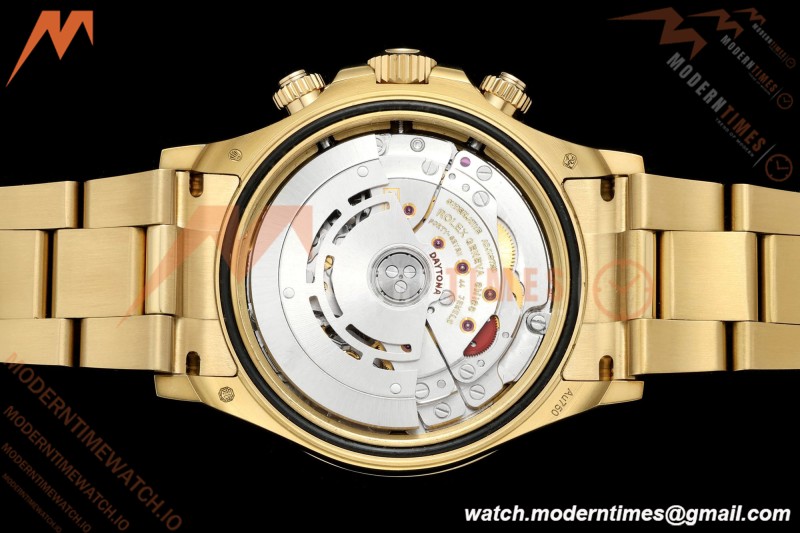 Rolex - Daytona 116508 40mm Gain Weight YG/YG Blk/Gold/Diam AVF DD4130
