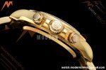 Rolex - Daytona 116508 40mm Gain Weight YG/YG Blk/Gold/Diam AVF DD4130