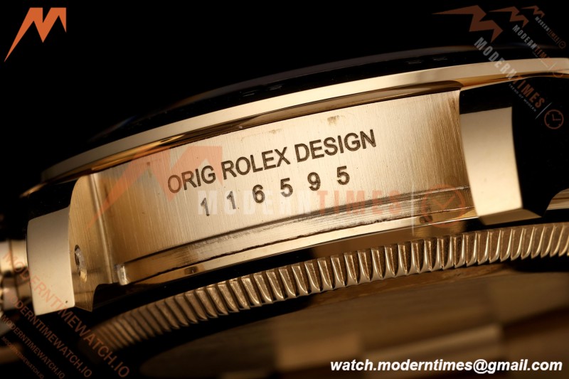Rolex - Daytona 116508 40mm Gain Weight YG/YG Blk/Gold/Diam AVF DD4130