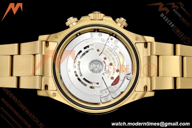Rolex - Daytona 116508 40mm Gain Weight YG/YG Gold/Blk/Stk AVF DD4130