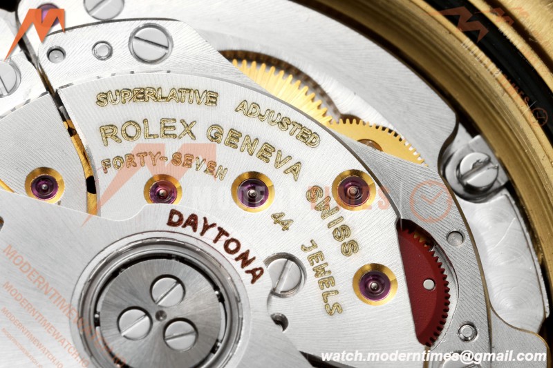 Rolex - Daytona 116508 40mm Gain Weight YG/YG Gold/Blk/Stk AVF DD4130