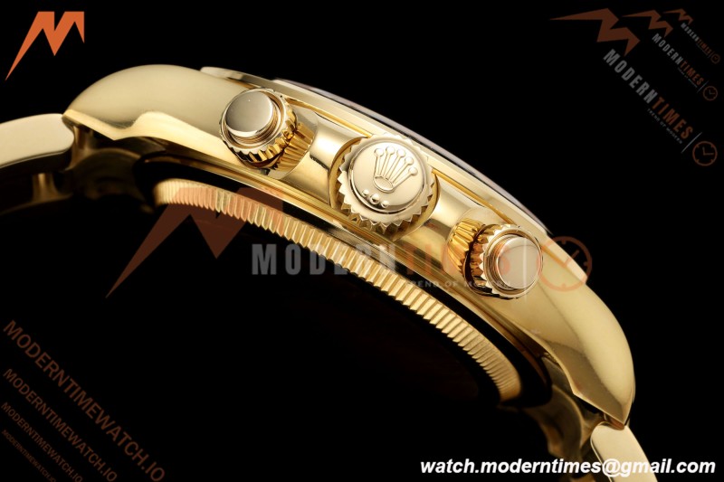 Rolex - Daytona 116508 40mm Gain Weight YG/YG Gold/Blk/Stk AVF DD4130