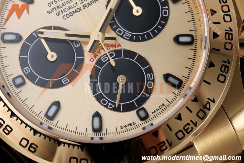 Rolex - Daytona 116508 40mm Gain Weight YG/YG Gold/Blk/Stk AVF DD4130