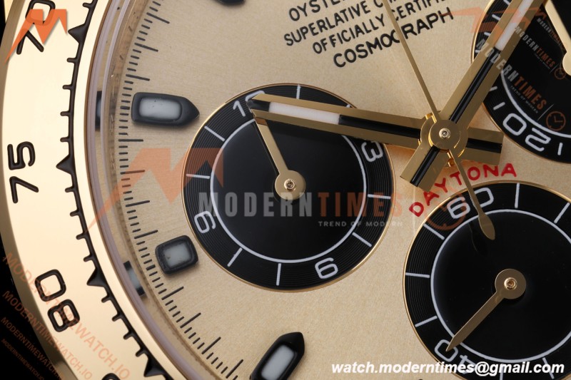 Rolex - Daytona 116508 40mm Gain Weight YG/YG Gold/Blk/Stk AVF DD4130