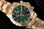Rolex - Daytona 116508 40mm Gain Weight YG/YG Grn/Stk AVF DD4130