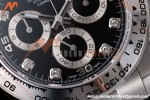 Rolex - Daytona 116509 40mm Gain Weight SS/SS Blk/Diam AVF DD4130