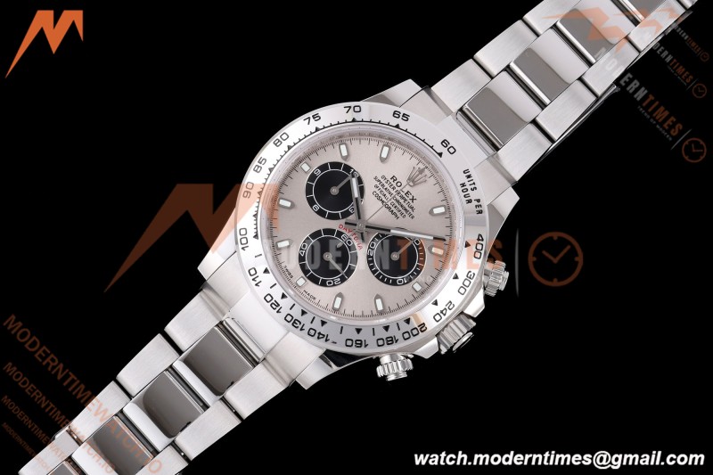 Rolex - Daytona 116509 40mm Gain Weight SS/SS Grey/Stk AVF DD4130
