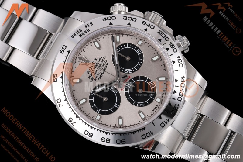 Rolex - Daytona 116509 40mm Gain Weight SS/SS Grey/Stk AVF DD4130