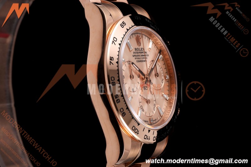 Rolex - Daytona 116505 40mm Gain Weight RG/RG Pink/Dia AVF DD4130