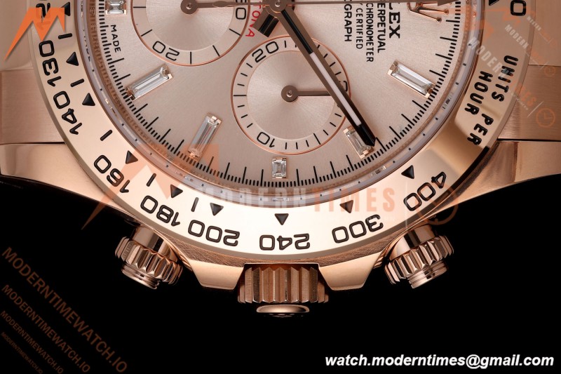Rolex - Daytona 116505 40mm Gain Weight RG/RG Pink/Dia AVF DD4130