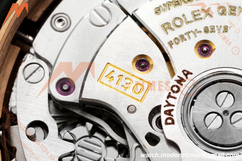 Rolex - Daytona 116505 40mm Gain Weight RG/RG Blk/Dia AVF DD4130