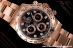 Rolex - Daytona 116505 40mm Gain Weight RG/RG Blk/Dia AVF DD4130