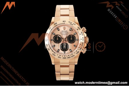 Rolex - Daytona 116505 40mm Gain Weight RG/RG Champ/Blk/Stk AVF DD4130