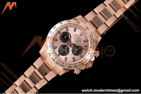 Rolex - Daytona 116505 40mm Gain Weight RG/RG Champ/Blk/Stk AVF DD4130