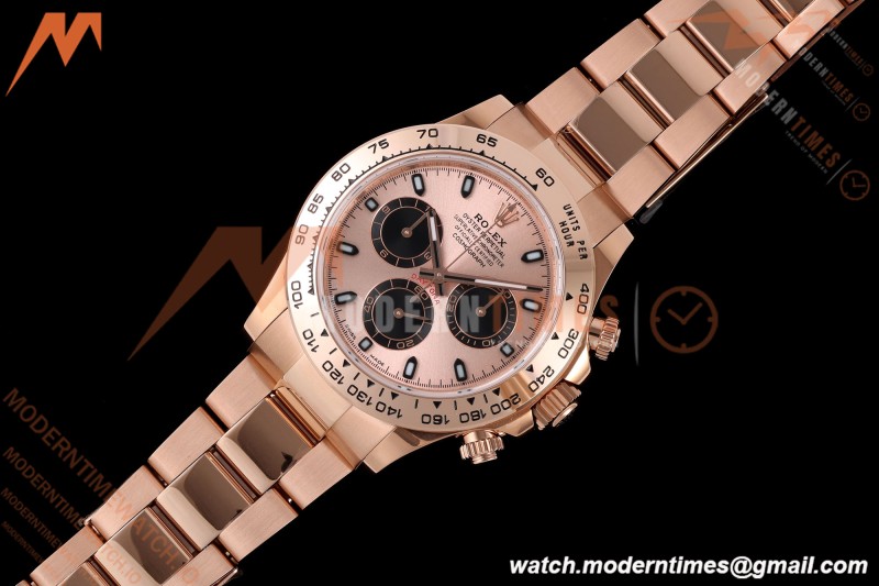 Rolex - Daytona 116505 40mm Gain Weight RG/RG Champ/Blk/Stk AVF DD4130