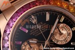 Rolex - Daytona Rainbow 116595 RBOW 40mm Gain Weight RG/RG Black/Dia AVF DD4130