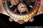 Rolex - Daytona Rainbow 116595 RBOW 40mm Gain Weight RG/RG Black/Dia AVF DD4130