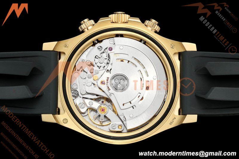 Rolex - Daytona 116518LN 40mm Gain Weight CER/YG/RU Gold/Blk/Stk AVF DD4130