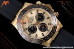 Rolex - Daytona 116518LN 40mm Gain Weight CER/YG/RU Gold/Blk/Stk AVF DD4130