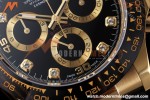 Rolex - Daytona 116518LN 40mm Gain Weight CER/YG/RU Blk/Gold/Dia AVF DD4130