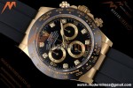 Rolex - Daytona 116518LN 40mm Gain Weight CER/YG/RU Blk/Gold/Dia AVF DD4130