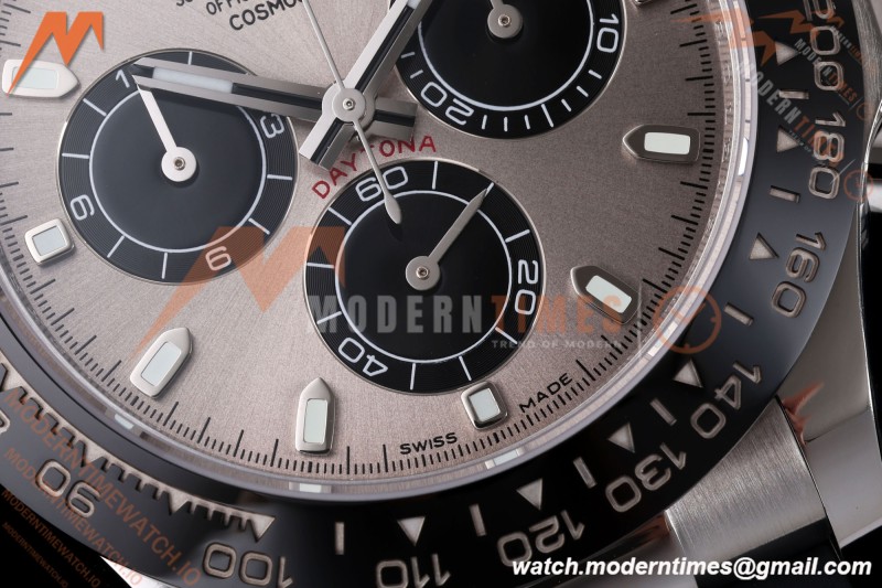 Rolex - Daytona 116519LN 40mm Gain Weight SS/RU Grey/Blk AVF DD4130