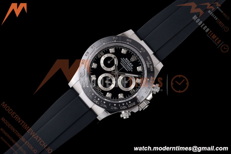 Rolex - Daytona 116519LN 40mm Gain Weight SS/RU Blk/Dia AVF DD4130
