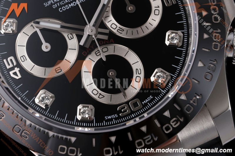 Rolex - Daytona 116519LN 40mm Gain Weight SS/RU Blk/Dia AVF DD4130