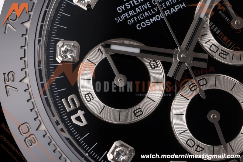 Rolex - Daytona 116519LN 40mm Gain Weight SS/RU Blk/Dia AVF DD4130