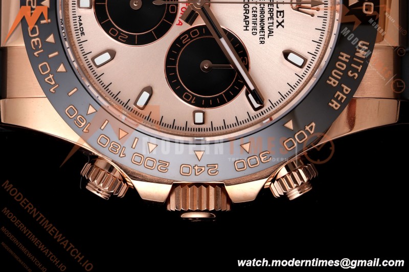 Rolex - Daytona 116515LN 40mm Gain Weight RG/RU Champ/Blk AVF DD4130