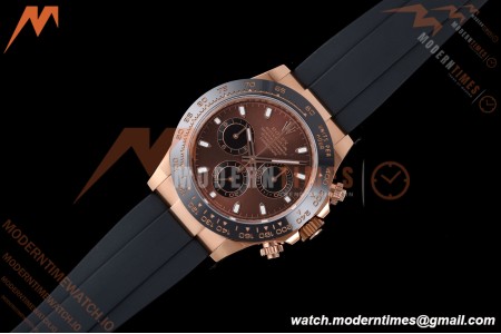 Rolex - Daytona 116515LN 40mm Gain Weight RG/RU Brn/Blk/Stk AVF DD4130