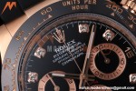 Rolex - Daytona 116515LN 40mm Gain Weight RG/RU Blk/Dia AVF DD4130 | 롤렉스 - 데이토나 116515LN 40mm 무게 증량 버전 로즈골드/러버 블랙/다이아 AVF DD4130