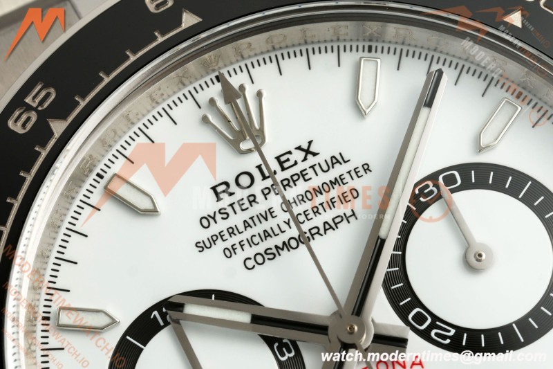 Rolex - Daytona 126500LN 40mm CER 904L SS/SS White VF DD4131