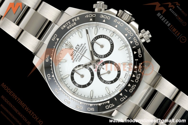 Rolex - Daytona 126500LN 40mm CER 904L SS/SS White VF DD4131