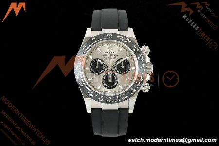 Rolex - Daytona 116519LN 40mm SS/RU Grey/Blk UFO SH-TW4130 Free Sprung | 롤렉스 - 데이토나 116519LN 40mm 무게 증량 버전 스테인리스/러버 그레이/블랙 AVF DD4130