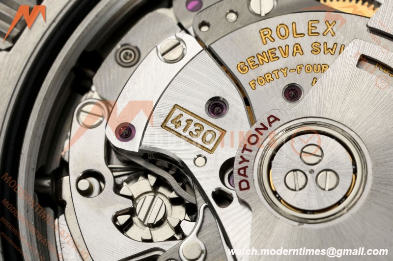 Rolex - Daytona 116520 40mm 904L SS/SS Wht/Stk UFO SH-TW4130 Free Sprung