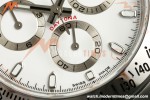 Rolex - Daytona 116520 40mm 904L SS/SS Wht/Stk UFO SH-TW4130 Free Sprung